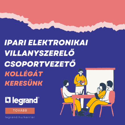 IPARI ELEKTRONIKAI VILLANYSZERELŐ CSOPORTVEZETŐ