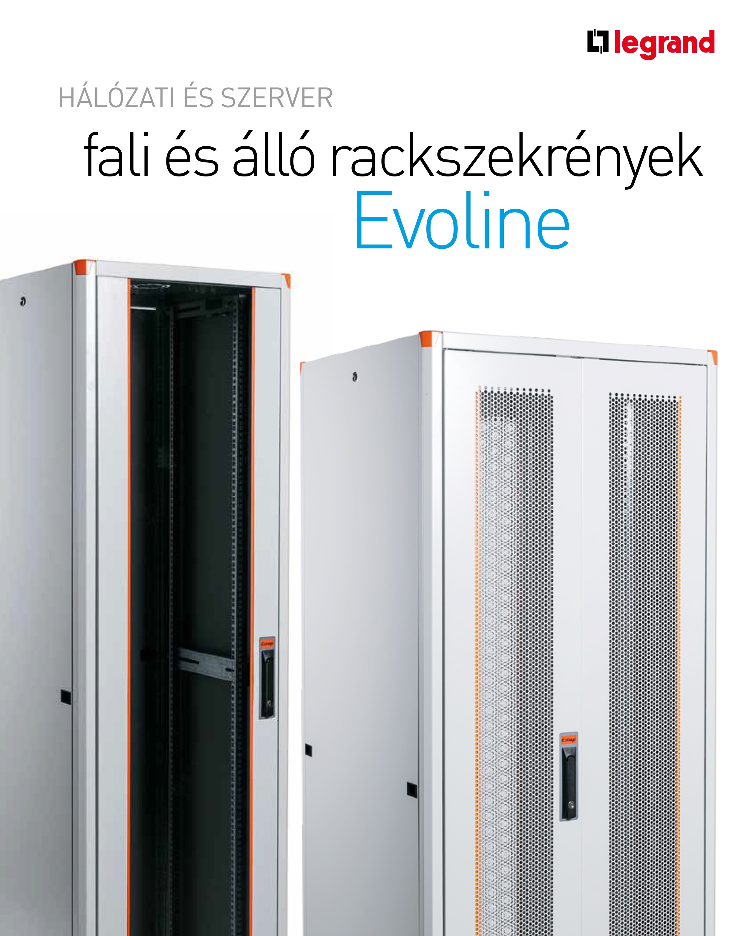 Új hálózati / szerver rack szekrények a Legrandtól: Evoline