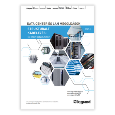 Megjelent a Legrand datacom katalógusának legújabb, 2025/I változata